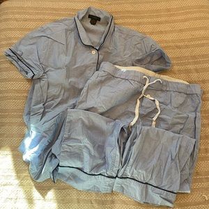 J Crew pajama set